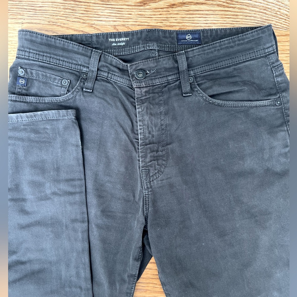 Adriano Goldschmidt The Everett Slim Tight, 31x32, Charcoal gray